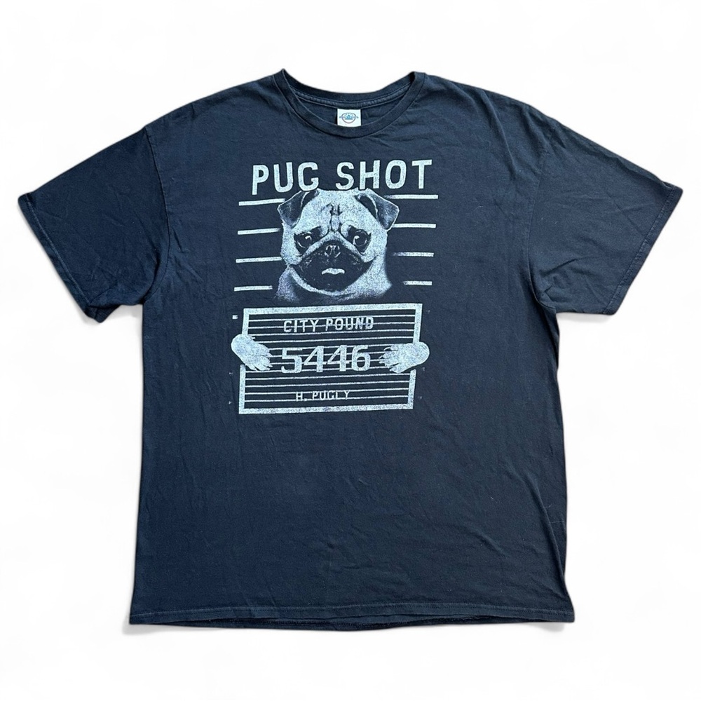 Pug Shot Short Sleeve Tee XL
